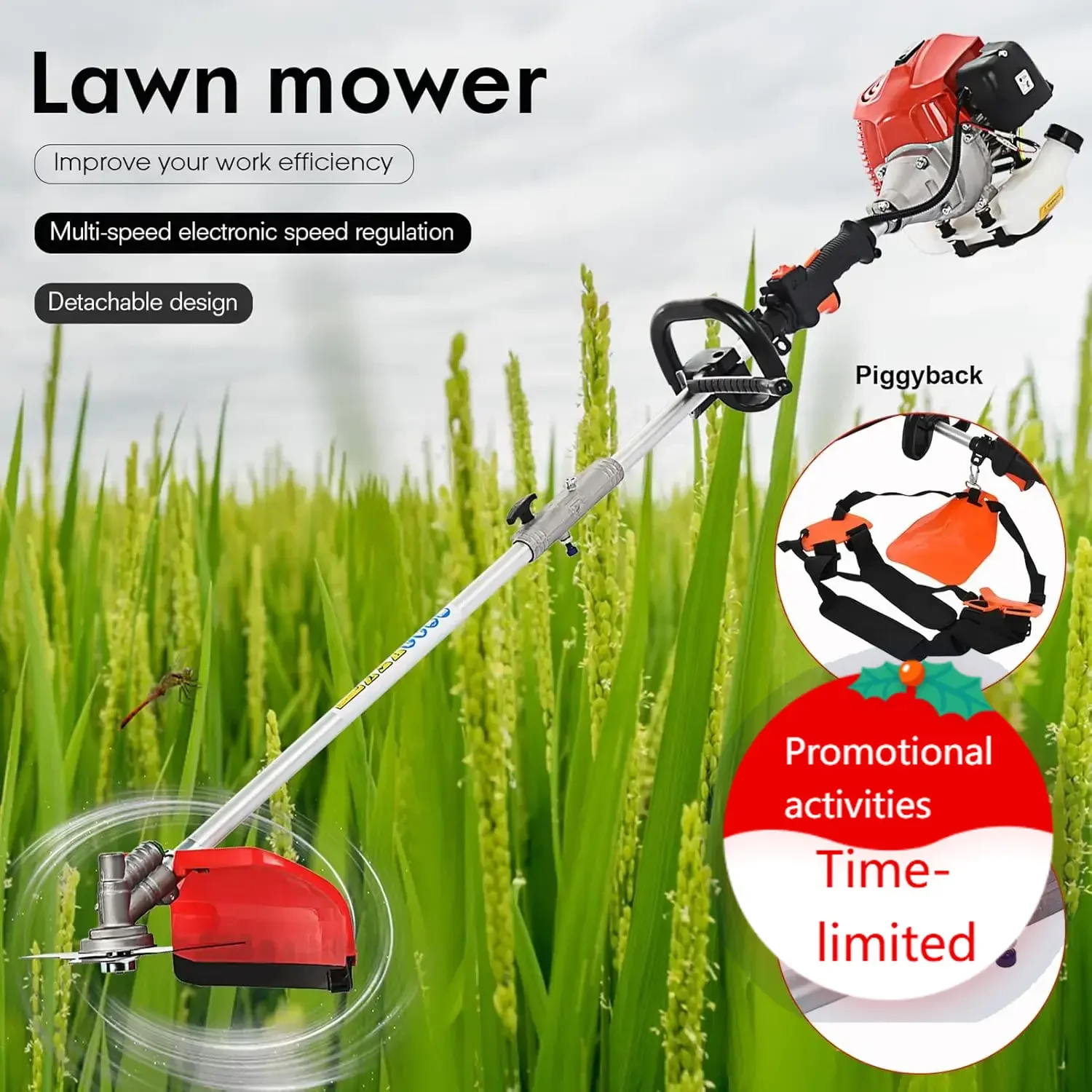 BestsellerLawn Mower 5 in 1 Weed Eater Strong Powerful Full Functioning Guard Accessories Hedge Trimmer 52cc Petrol Hedge Trimme
BestsellerLawn Mower 5 in 1 Weed Eater Strong Powerful Full Functioning Guard Accessories Hedge Trimmer 52cc Petrol Hedge Trimme