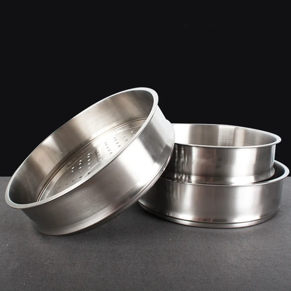 Stainless Steel Steaming Basket Household Food Steamer Kitchen Buns Steamer Strong Dishwasher Applicable Rice
Stainless Steel Steaming Basket Household Food Steamer Kitchen Buns Steamer Strong Dishwasher Applicable Rice
