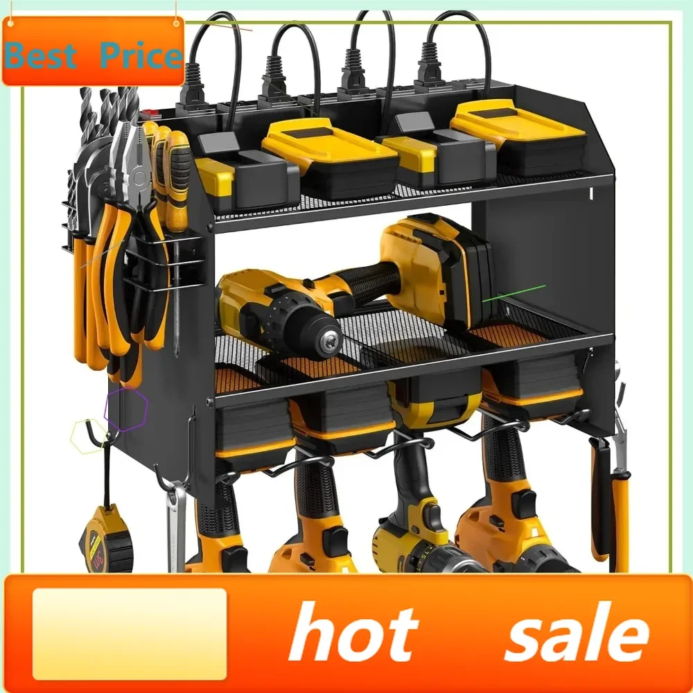 Hot salesModular Power Tool Organizer Wall Mount with Charging Station, Heavy Duty Rack, 8 Outlets, Black, 2 Pack
Hot salesModular Power Tool Organizer Wall Mount with Charging Station, Heavy Duty Rack, 8 Outlets, Black, 2 Pack