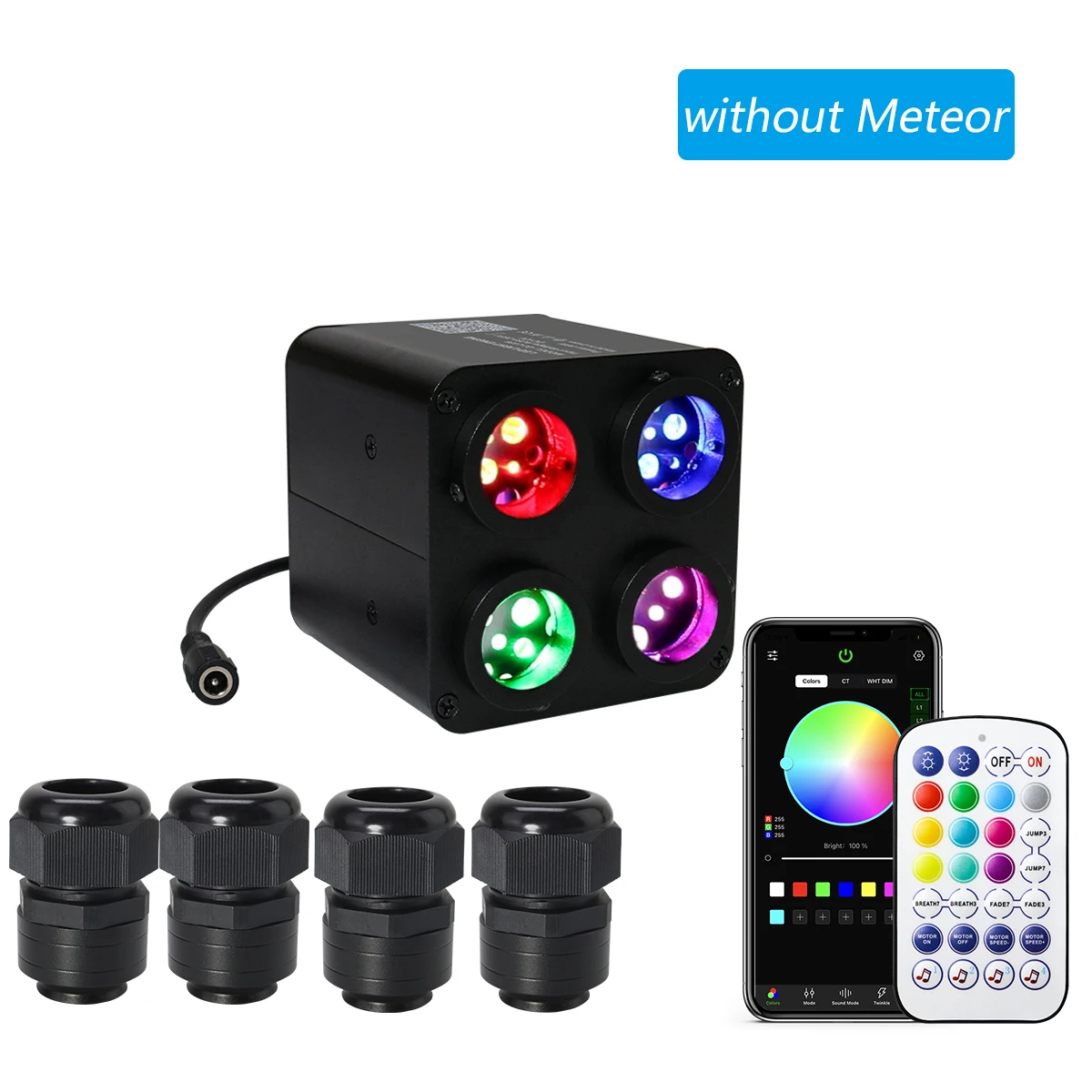 36W RGBW Twinkle & Meteor Fiber Optic Ceiling Lights Enginer APP Remote Starlight Headliner 4 ports 2in1 RGB Shooting star led
36W RGBW Twinkle & Meteor Fiber Optic Ceiling Lights Enginer APP Remote Starlight Headliner 4 ports 2in1 RGB Shooting star led