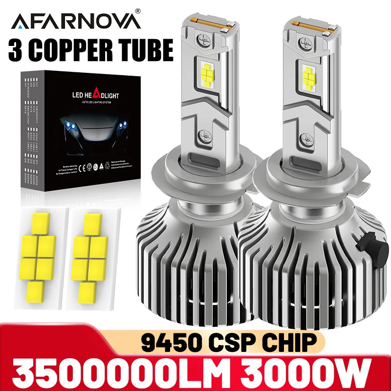 3000W H7 LED Car Headlight Bulbs Canbus 3500000LM H1 H4 H8 H11 Led Fog Turbo Lamp 6000K 9005 HB3 9006 Fog Lamps Light 12V 24V
3000W H7 LED Car Headlight Bulbs Canbus 3500000LM H1 H4 H8 H11 Led Fog Turbo Lamp 6000K 9005 HB3 9006 Fog Lamps Light 12V 24V
