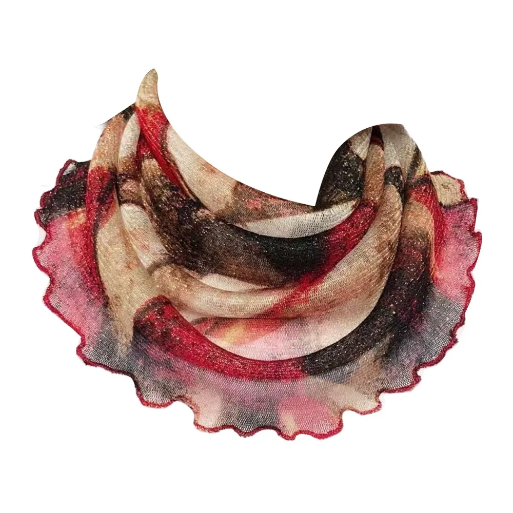 New Floral Printed Chiffon Scarf Ear Loop Anti UV Neck Collar Cover Breathable Quick-Dry Outdoor Face Veil Hiking
New Floral Printed Chiffon Scarf Ear Loop Anti UV Neck Collar Cover Breathable Quick-Dry Outdoor Face Veil Hiking