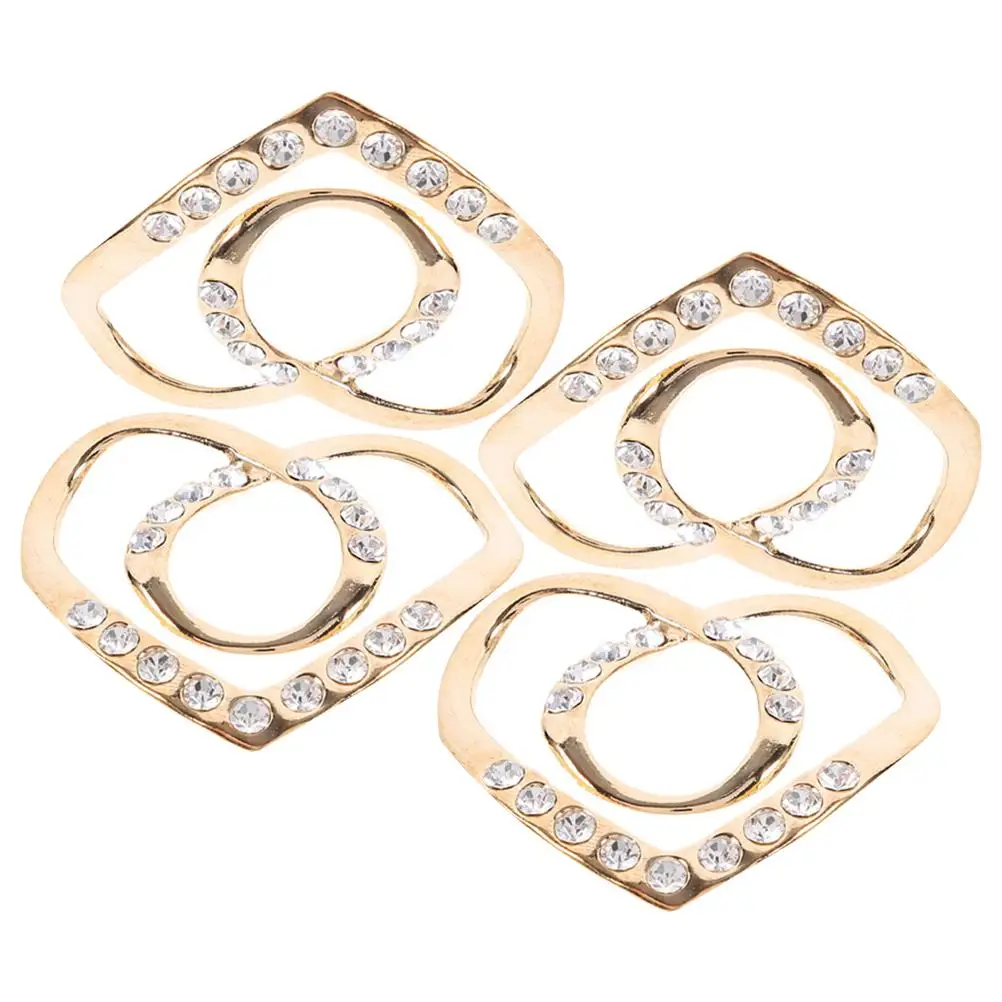 4Pcs Summer Knot Buckle Rings Clothes Clips Antislip Zinc Alloy Scarf Ring Women Girls Shirt Clasp
4Pcs Summer Knot Buckle Rings Clothes Clips Antislip Zinc Alloy Scarf Ring Women Girls Shirt Clasp