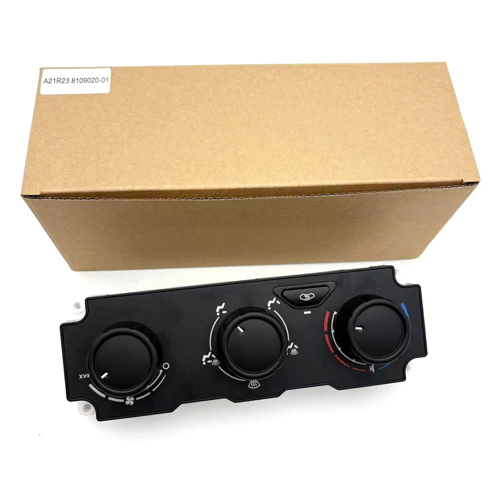Air Conditioner Control Switch Module OE A21R23-8109020, A21R238109020, A21R23.8109020-01 Car Climate Control Panel for GAZ
Air Conditioner Control Switch Module OE A21R23-8109020, A21R238109020, A21R23.8109020-01 Car Climate Control Panel for GAZ