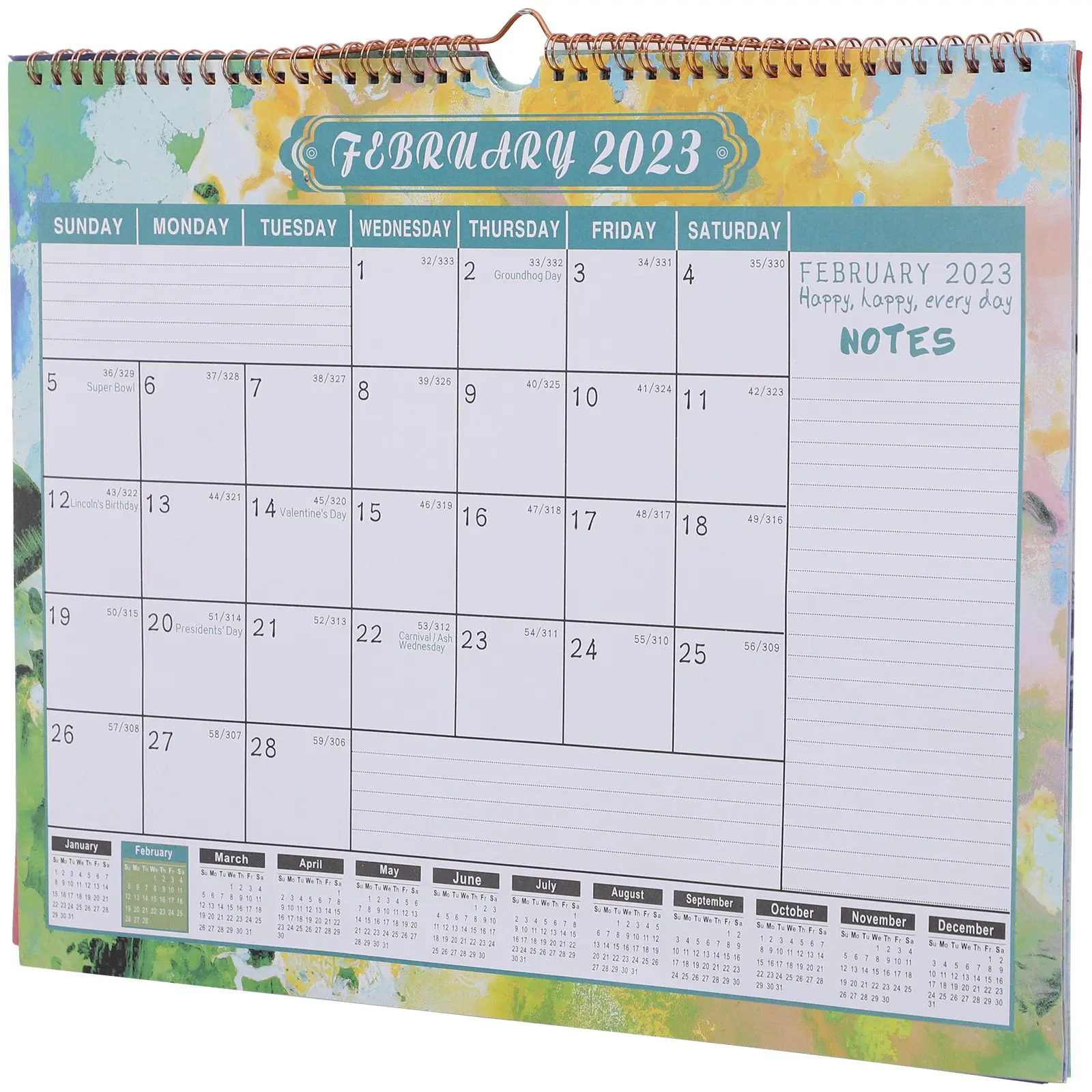 Creative Wall Calendar 2023 Hanging Decor Calendars Bedroom Living Room School Home Office Coated Paper Thick Smooth Practical
Creative Wall Calendar 2023 Hanging Decor Calendars Bedroom Living Room School Home Office Coated Paper Thick Smooth Practical