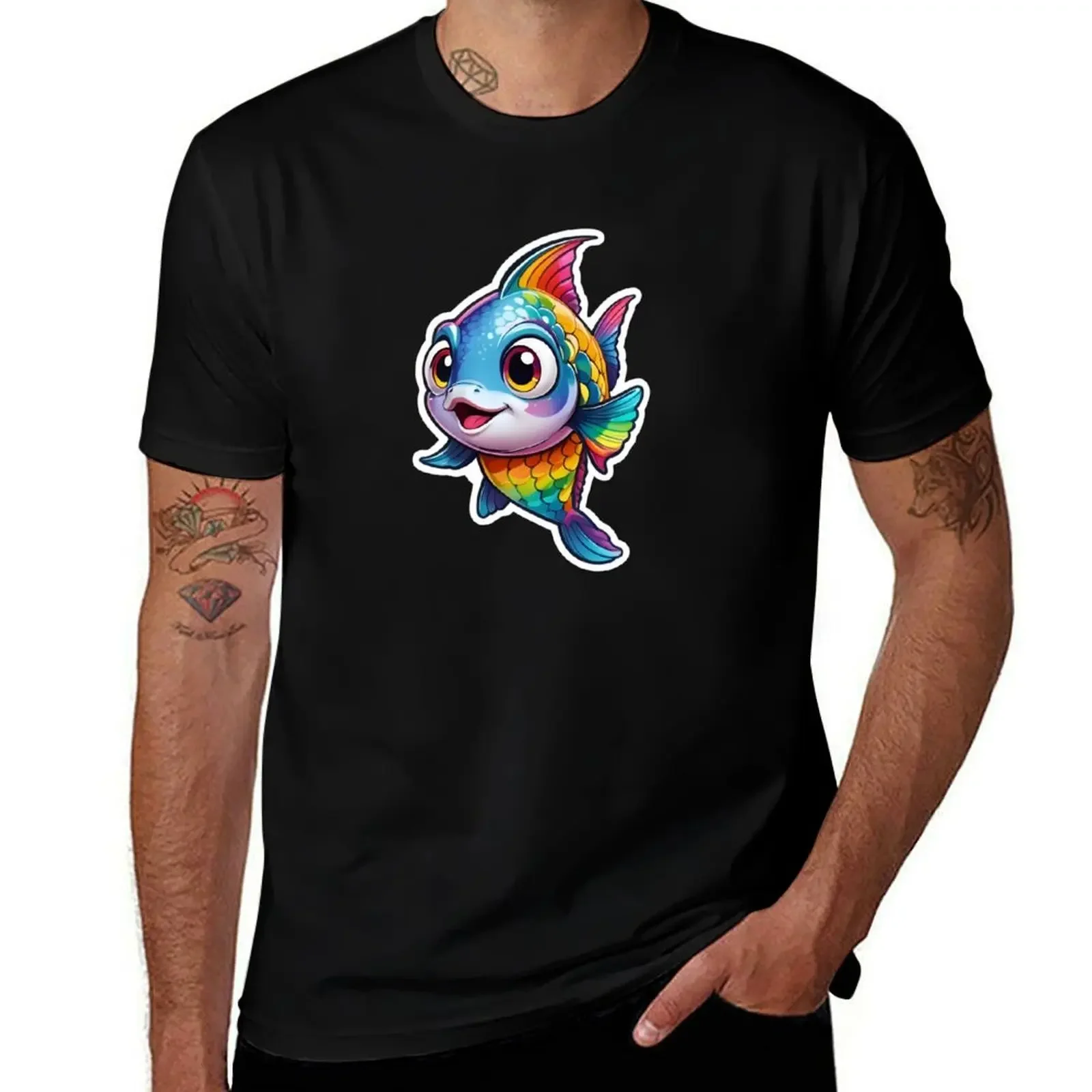 Colorful Rainbow Fish: Perfect for Ocean and Sea Enthusiasts T-Shirt designer shirts T-shirt men
Colorful Rainbow Fish: Perfect for Ocean and Sea Enthusiasts T-Shirt designer shirts T-shirt men