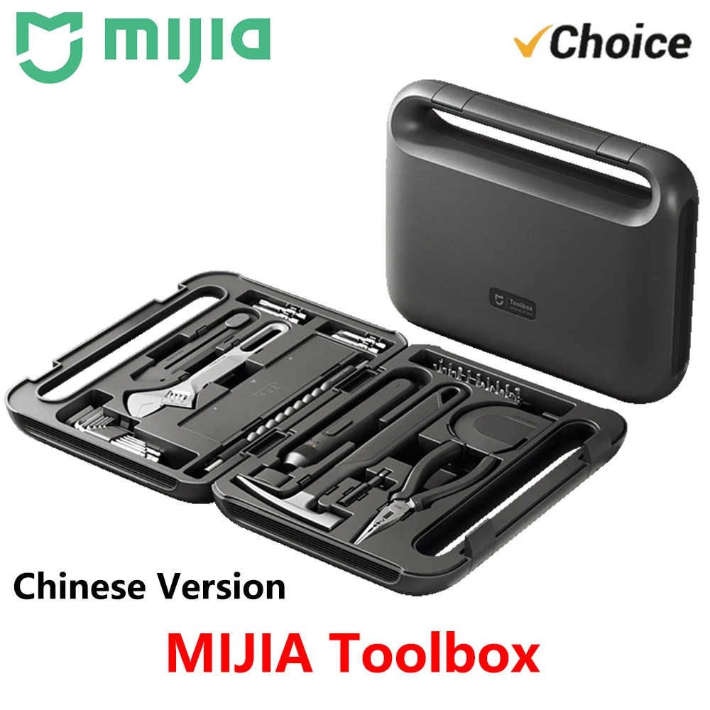 NEW MIJIA Electric Tool Set Portable Screwdriver Household Hand Tool Kit with Good Quality Plastic Toolbox Storage Case -(CN)
NEW MIJIA Electric Tool Set Portable Screwdriver Household Hand Tool Kit with Good Quality Plastic Toolbox Storage Case -(CN)