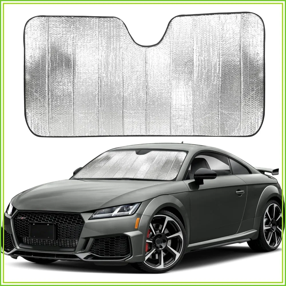 Car Windshield Sun Shade 58x28" - Foldable Accordion UV Blocker Keep Car Cool
Car Windshield Sun Shade 58x28" - Foldable Accordion UV Blocker Keep Car Cool