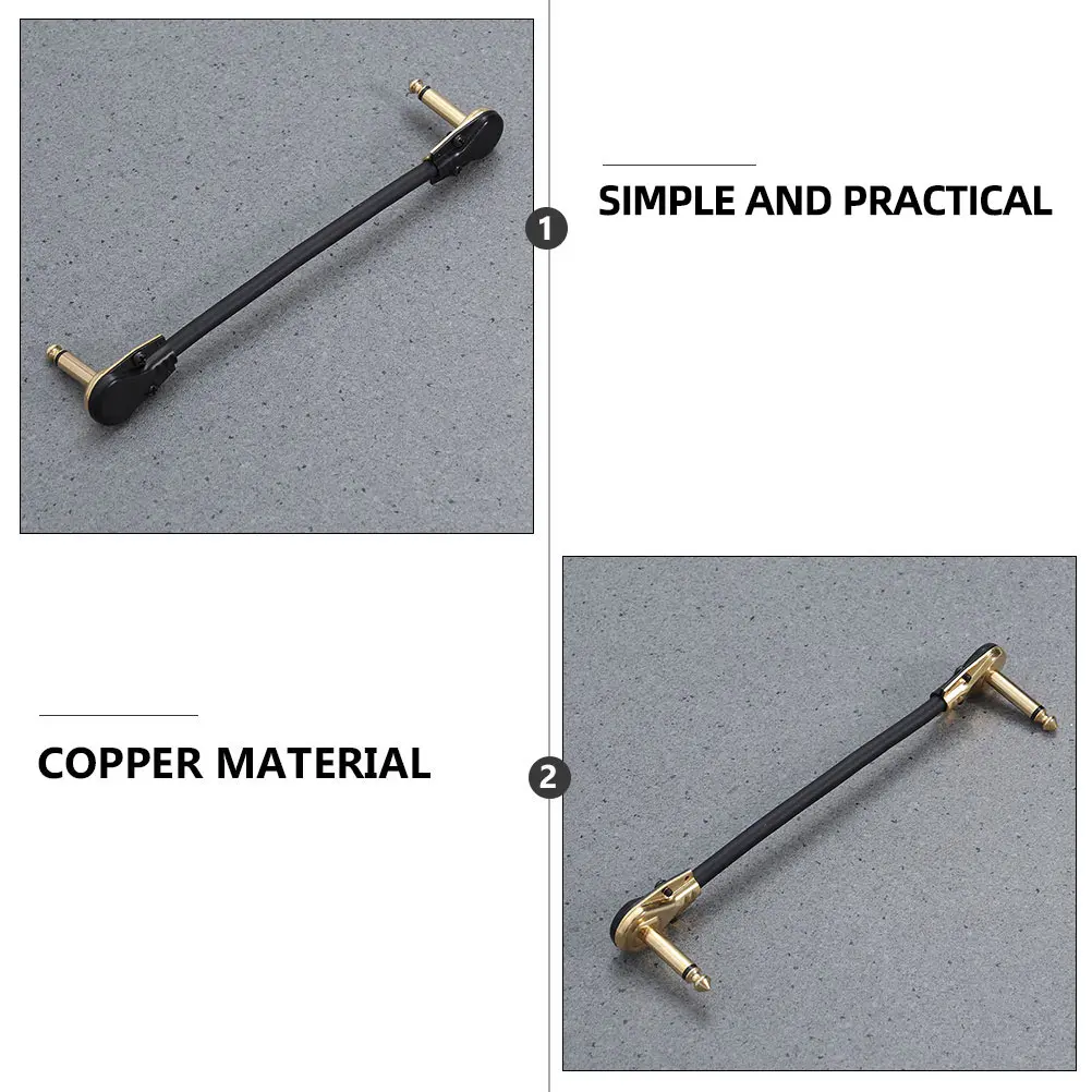 2 Pcs Cable Copper Instrument Cable Material Noise Reduction High Fidelity Electric Guitar Instrument Speaker Pedal
2 Pcs Cable Copper Instrument Cable Material Noise Reduction High Fidelity Electric Guitar Instrument Speaker Pedal