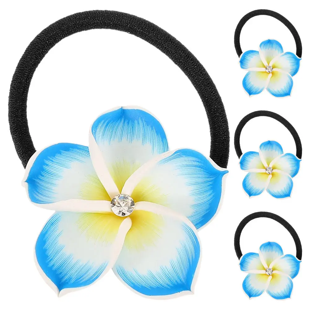 4pcs Soft Clay Accessories Flower Ties For Girls Elastic Hair Bands Women Ponytail Holders Girls Headdress Floral Hair Rope For
4pcs Soft Clay Accessories Flower Ties For Girls Elastic Hair Bands Women Ponytail Holders Girls Headdress Floral Hair Rope For