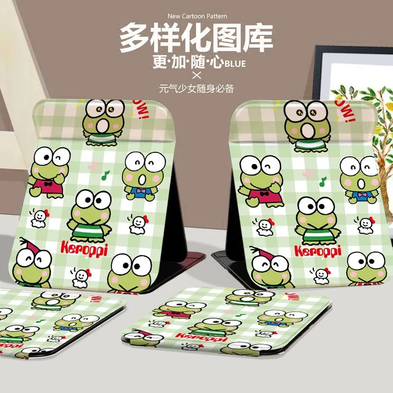 KeroKeroKeroppi Anime Kawaii Sanrio Ins Fashion Folding Makeup Mirror Cute Student Dormitory Desktop Mirrors Gifts for Kids
KeroKeroKeroppi Anime Kawaii Sanrio Ins Fashion Folding Makeup Mirror Cute Student Dormitory Desktop Mirrors Gifts for Kids