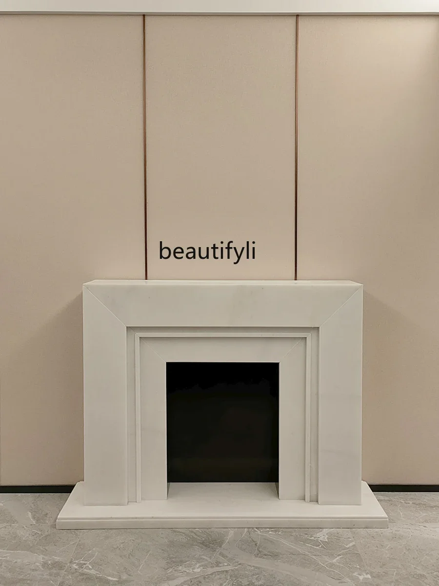 ss7304 Fireplace Natural White Marble Material French Simplicity Modern American Stone Carving Flower Curio Cabinet Stone Firepl
ss7304 Fireplace Natural White Marble Material French Simplicity Modern American Stone Carving Flower Curio Cabinet Stone Firepl
