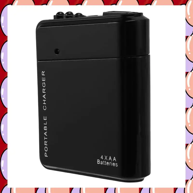 A72Z 6Pcs Black 4X AA Battery Portable Emergency Power Charger USB For Cell Phone
A72Z 6Pcs Black 4X AA Battery Portable Emergency Power Charger USB For Cell Phone