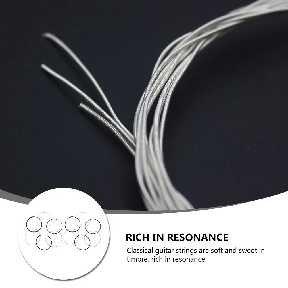 2 Sets Guitar String Accessories Dropshipping Silver-plated Copper Alloy Winding
2 Sets Guitar String Accessories Dropshipping Silver-plated Copper Alloy Winding