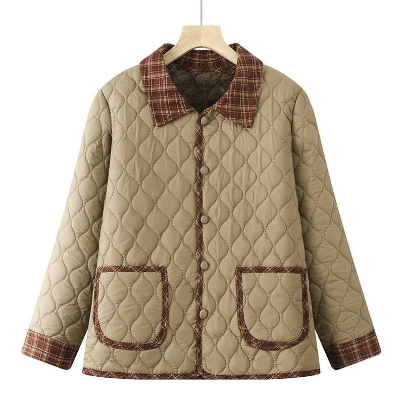 Плюшевая зимняя плюшевая куртка, зимняя модная мамина свободная толстая куртка с воротником с лацканами для женщин среднего возраста с бархатной верхней одеждой
Плюшевая зимняя плюшевая куртка, зимняя модная мамина свободная толстая куртка с воротником с лацканами для женщин среднего возраста с бархатной верхней одеждой