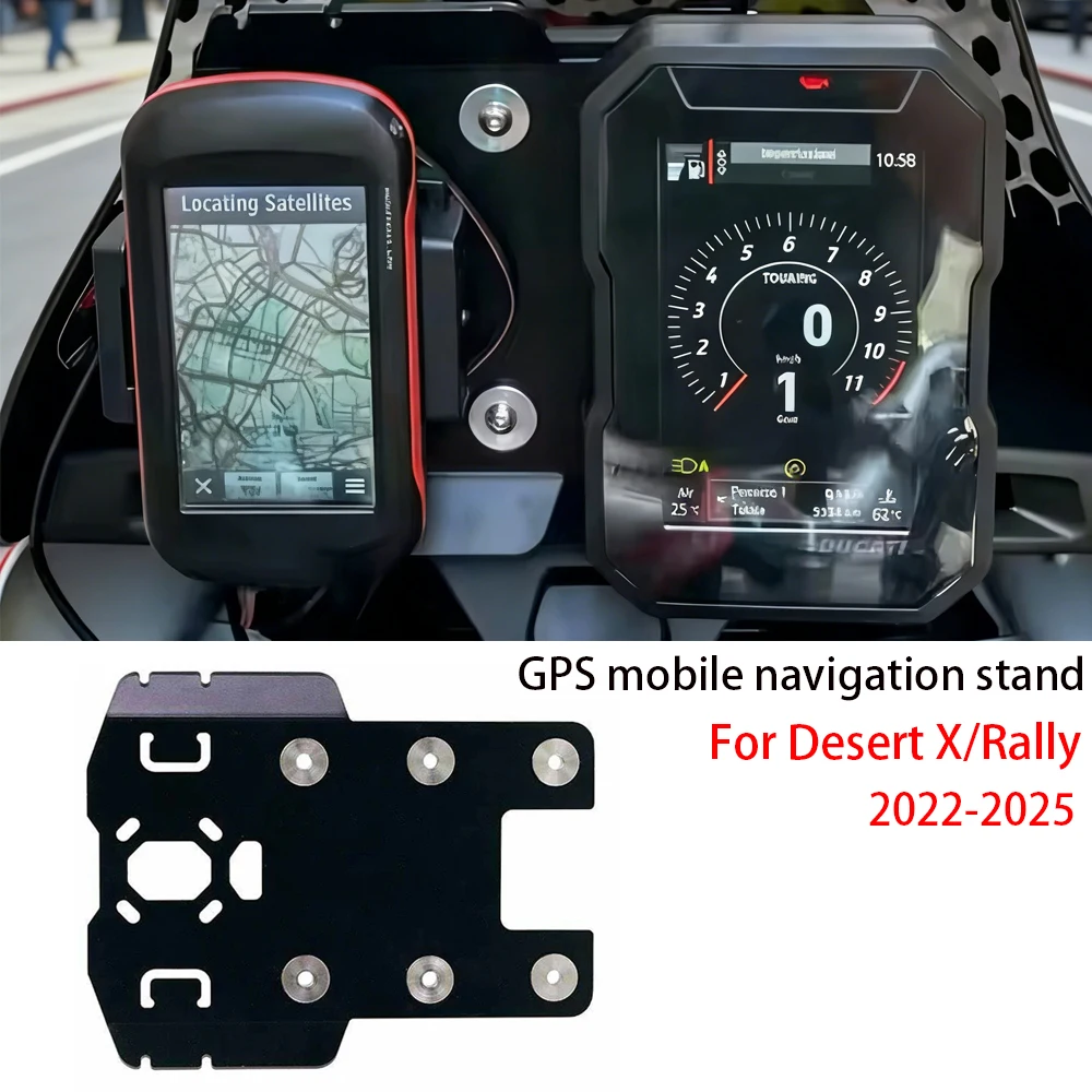 For Ducati DesertX 2022- Mobile Phone Navigation Holder Accessories Desert X/Rally Multifunctional Monitor Base GPS Stabiliser
For Ducati DesertX 2022- Mobile Phone Navigation Holder Accessories Desert X/Rally Multifunctional Monitor Base GPS Stabiliser