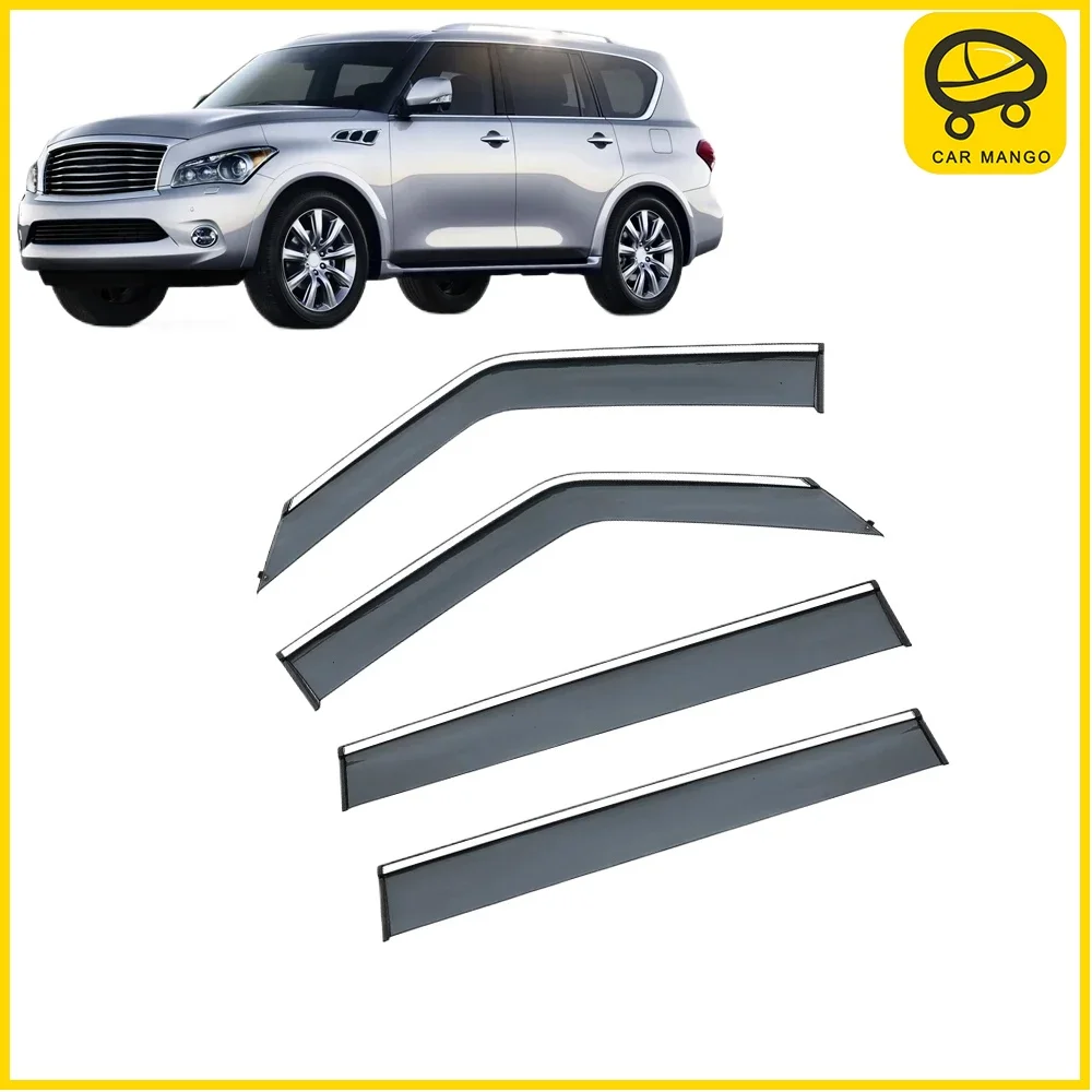 Хромированные полоски, защита от дождя для Infiniti QX56 Z62 2011-2024, оконный козырек, ветровые дефлекторы, дверной козырек, вентиляционные шторы, вентиляционный козырек
Хромированные полоски, защита от дождя для Infiniti QX56 Z62 2011-2024, оконный козырек, ветровые дефлекторы, дверной козырек, вентиляционные шторы, вентиляционный козырек