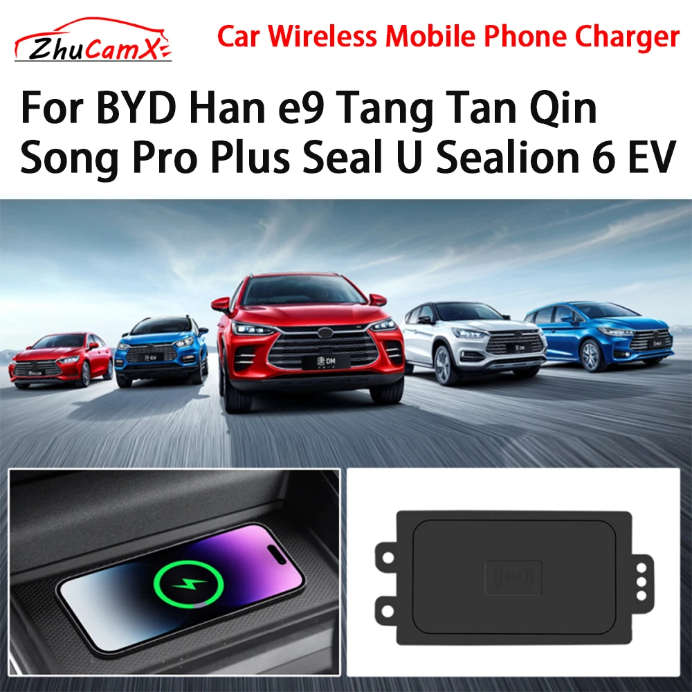 Wireless Mobile Phone Charger Center Console Storage QI 18W iPhone for BYD Han e9 Tang Tan Qin Song Pro Plus Seal U Sealion 6 EV
Wireless Mobile Phone Charger Center Console Storage QI 18W iPhone for BYD Han e9 Tang Tan Qin Song Pro Plus Seal U Sealion 6 EV