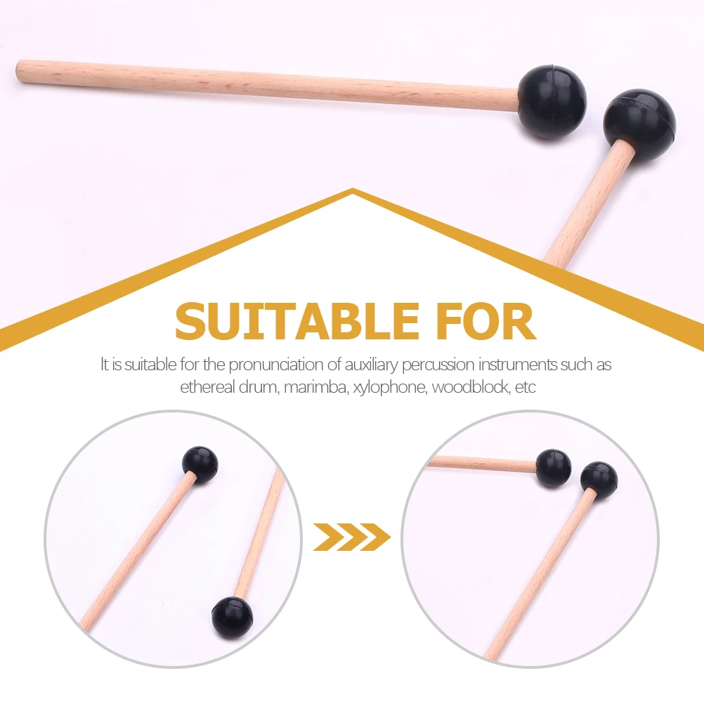 2pcs Solid Wood Ethereal Drum Mallets Soft Padded Marimba Hammer Tongue Drum Sticks Percussion Accessories Musical Instruments
2pcs Solid Wood Ethereal Drum Mallets Soft Padded Marimba Hammer Tongue Drum Sticks Percussion Accessories Musical Instruments