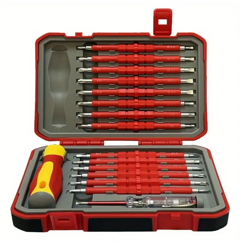 ABBO-Multi-Function 29-In-1 Screwdriver Set For Home For Electronics& Auto Maintenance
ABBO-Multi-Function 29-In-1 Screwdriver Set For Home For Electronics& Auto Maintenance