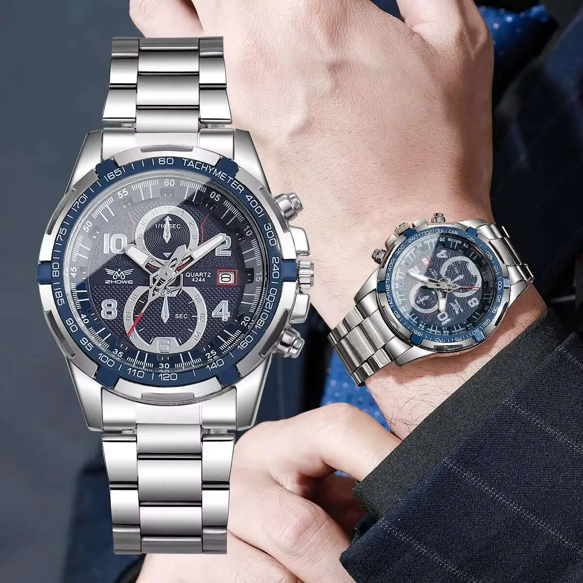 Модные мужские деловые часы с календарем, кварцевые часы, роскошные мужские наручные часы с датой, Reloj Hombre (без коробки)
Модные мужские деловые часы с календарем, кварцевые часы, роскошные мужские наручные часы с датой, Reloj Hombre (без коробки)