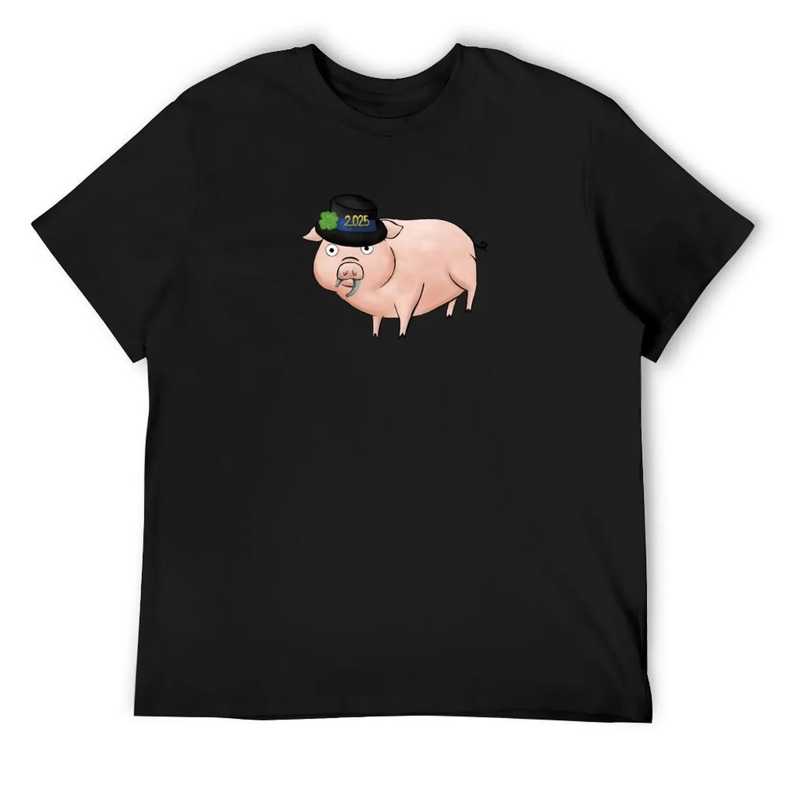New Year's Eve lucky pig T-Shirt Short sleeve tee cotton man t-shirts sublime oversizeds vintage t shirt men
New Year's Eve lucky pig T-Shirt Short sleeve tee cotton man t-shirts sublime oversizeds vintage t shirt men