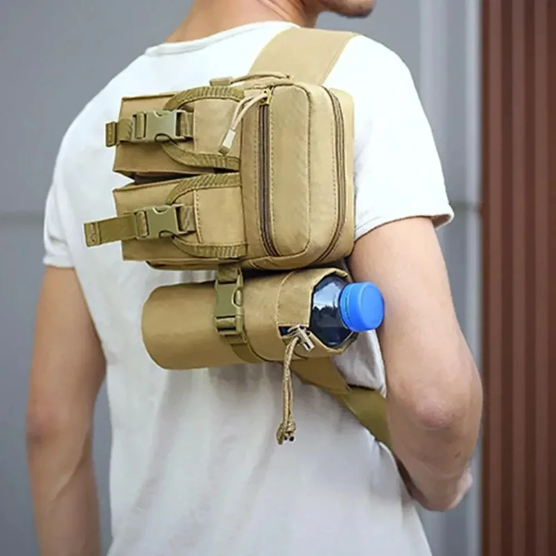2026 New Tactical Camouflage Waist Bag Waterproof Nylon Men's Waist Bag Hiking Outdoor Camping Shoulder Strap Sports Chest Bag
2026 New Tactical Camouflage Waist Bag Waterproof Nylon Men's Waist Bag Hiking Outdoor Camping Shoulder Strap Sports Chest Bag