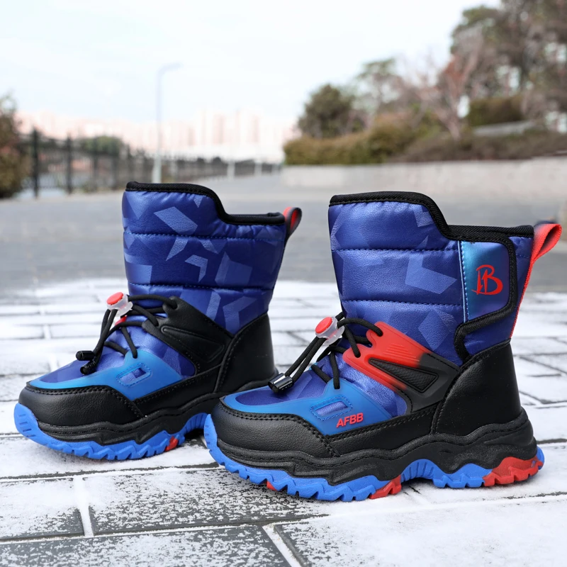Winter Children Shoes Boys Girls Warm Fur Snow Boots Non-slip Hiking Boots for Kids Outdoor Shoes Anti Slip Walking Ankle Boots
Winter Children Shoes Boys Girls Warm Fur Snow Boots Non-slip Hiking Boots for Kids Outdoor Shoes Anti Slip Walking Ankle Boots
