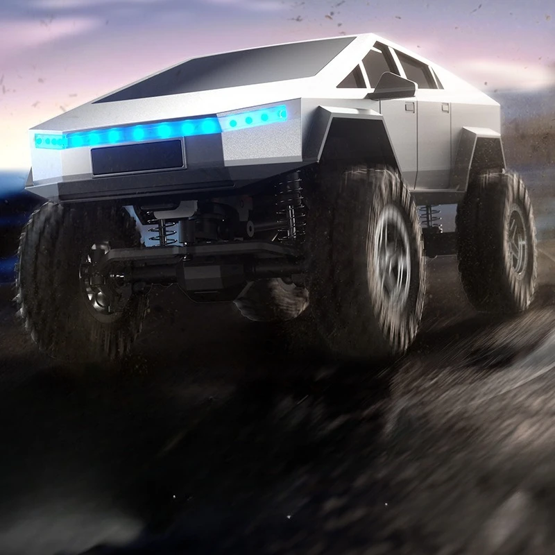 The new Cyber pickup simulates Tesla off-road climbing 4WD Bigfoot RC remote control car boy toy
The new Cyber pickup simulates Tesla off-road climbing 4WD Bigfoot RC remote control car boy toy