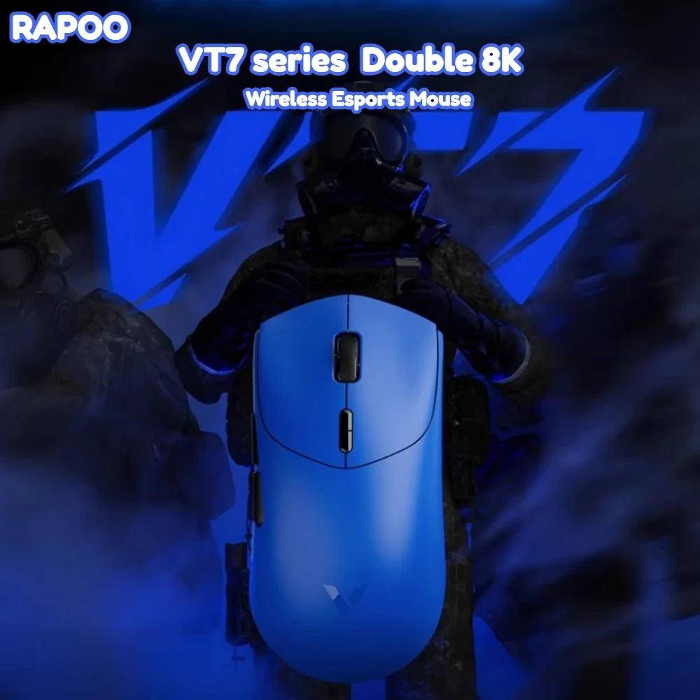 Игровая мышь RAPOO VT7 MAX, 2,4 г, беспроводная PAW3950, двойная, 8K, 45000 точек на дюйм, легкая, эргономичная, высокопроизводительная мышь на складе
Игровая мышь RAPOO VT7 MAX, 2,4 г, беспроводная PAW3950, двойная, 8K, 45000 точек на дюйм, легкая, эргономичная, высокопроизводительная мышь на складе