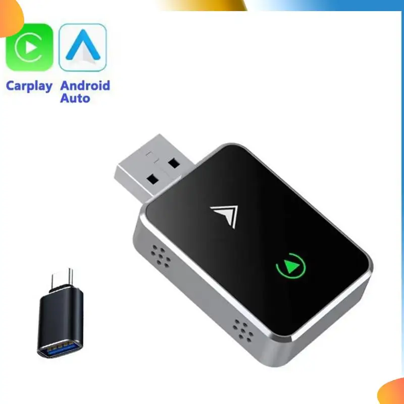 Беспроводной адаптер Carplay B48A 2 в 1, преобразует проводку в беспроводное обновление, автоматическое подключение Plug and Play без задержки
Беспроводной адаптер Carplay B48A 2 в 1, преобразует проводку в беспроводное обновление, автоматическое подключение Plug and Play без задержки