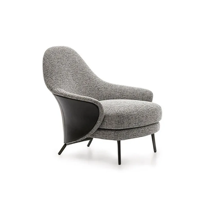 Italian light luxury single sofa chair designer model room hotel bedroom living room fabric lazy leisure chair
Italian light luxury single sofa chair designer model room hotel bedroom living room fabric lazy leisure chair