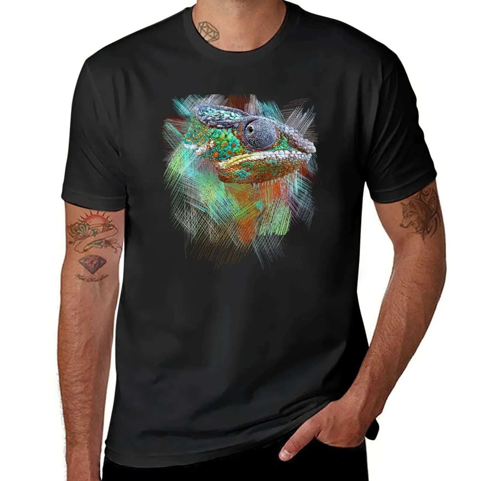 New chameleon T-Shirt vintage clothes Aesthetic clothing T-shirt short heavyweight t shirts for men
New chameleon T-Shirt vintage clothes Aesthetic clothing T-shirt short heavyweight t shirts for men