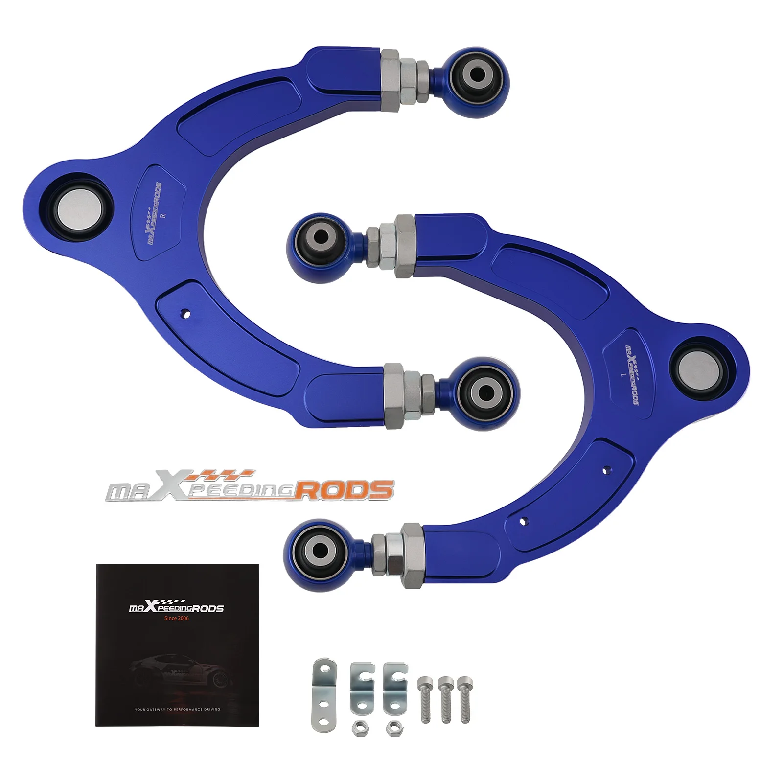 Aluminum Adjustable Front Upper Control Arm for Tesla Model 3 / Y 2017-2023 2024
Aluminum Adjustable Front Upper Control Arm for Tesla Model 3 / Y 2017-2023 2024