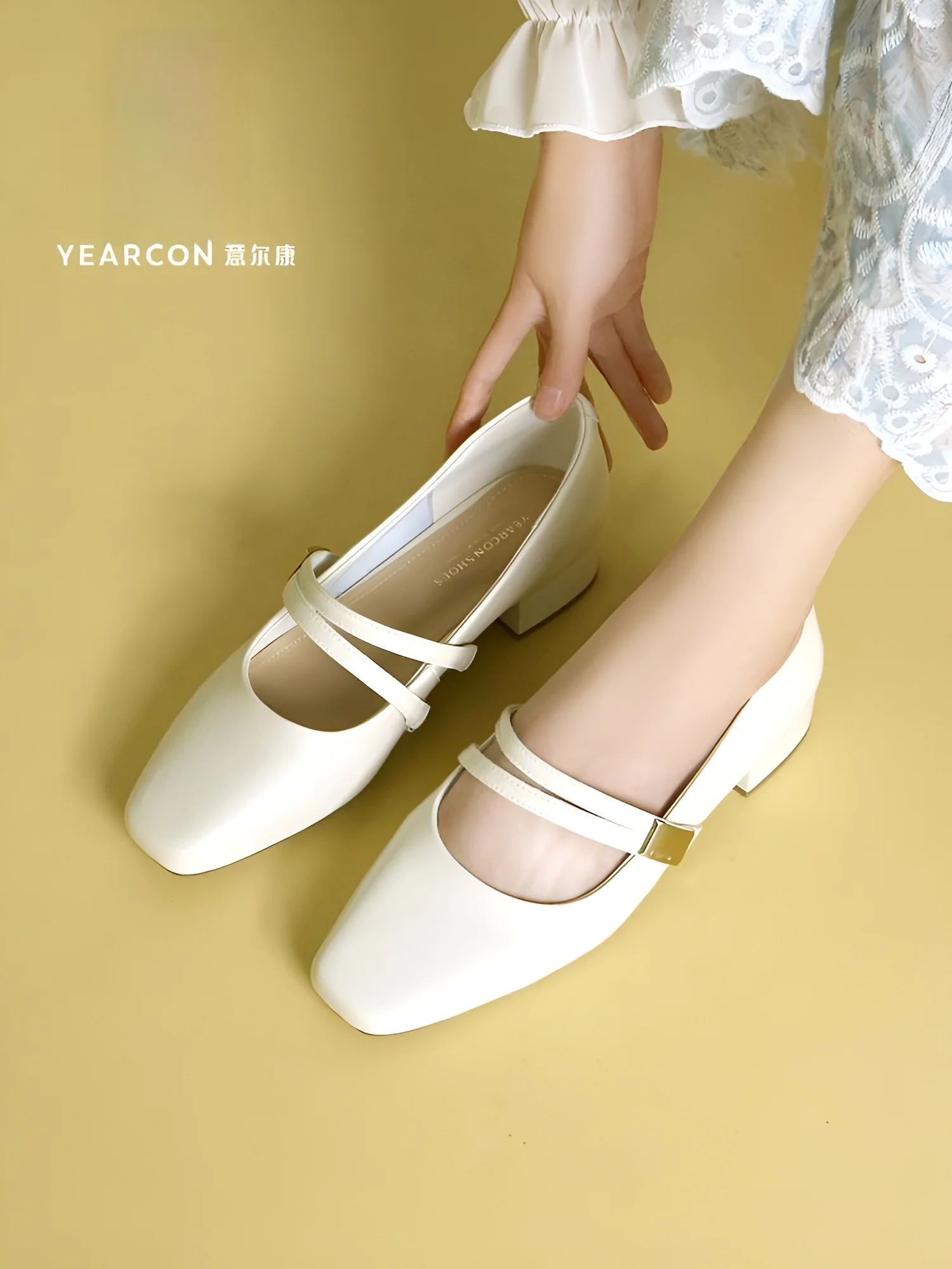 Женские туфли Yearcon Mary Jane, весенне-осенние, кожаные, без застежек, синие, повседневные, удобные, модные, с круглым носком, на толстом каблуке
Женские туфли Yearcon Mary Jane, весенне-осенние, кожаные, без застежек, синие, повседневные, удобные, модные, с круглым носком, на толстом каблуке