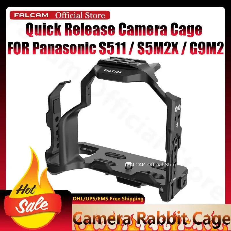 Falcam F22&F38&F50 Quick Release Camera Cage for Panasonic S511/S5M2X/G9M2 Anti Fall Protection Frame Expansion Accessories
Falcam F22&F38&F50 Quick Release Camera Cage for Panasonic S511/S5M2X/G9M2 Anti Fall Protection Frame Expansion Accessories