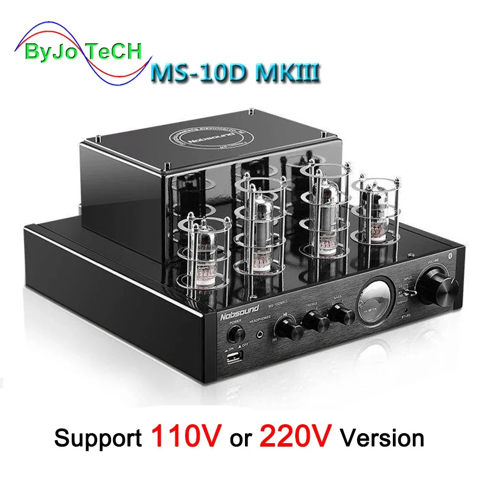 Nobsound MS-10D MKII MS-10D MKIII Tube Amplifier audio Power Vaccum Tube Amplifier Bluetooth amplifier 110V or 220V
Nobsound MS-10D MKII MS-10D MKIII Tube Amplifier audio Power Vaccum Tube Amplifier Bluetooth amplifier 110V or 220V