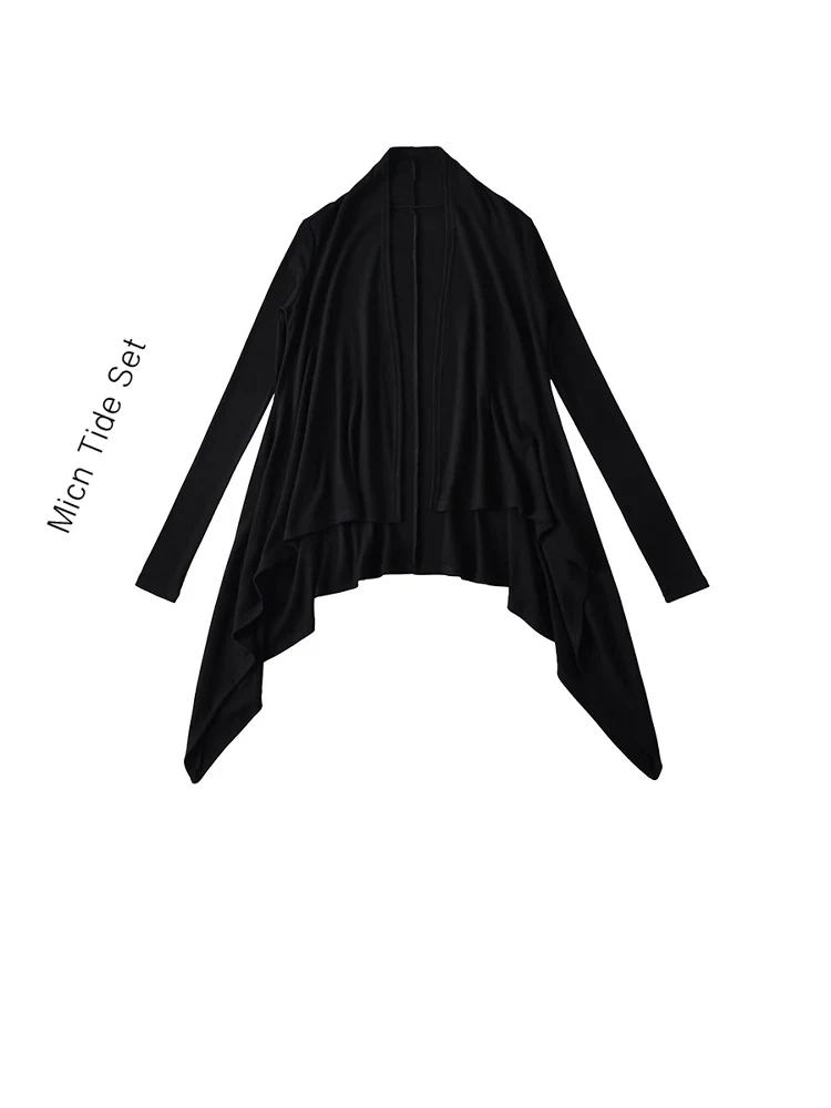 Dark Atmosphere Long Sleeve Knitted Sweater Irregular Hem Street Style Loose Fit Coat for Women Simple Elegant Slimming Outer...
Dark Atmosphere Long Sleeve Knitted Sweater Irregular Hem Street Style Loose Fit Coat for Women Simple Elegant Slimming Outer...