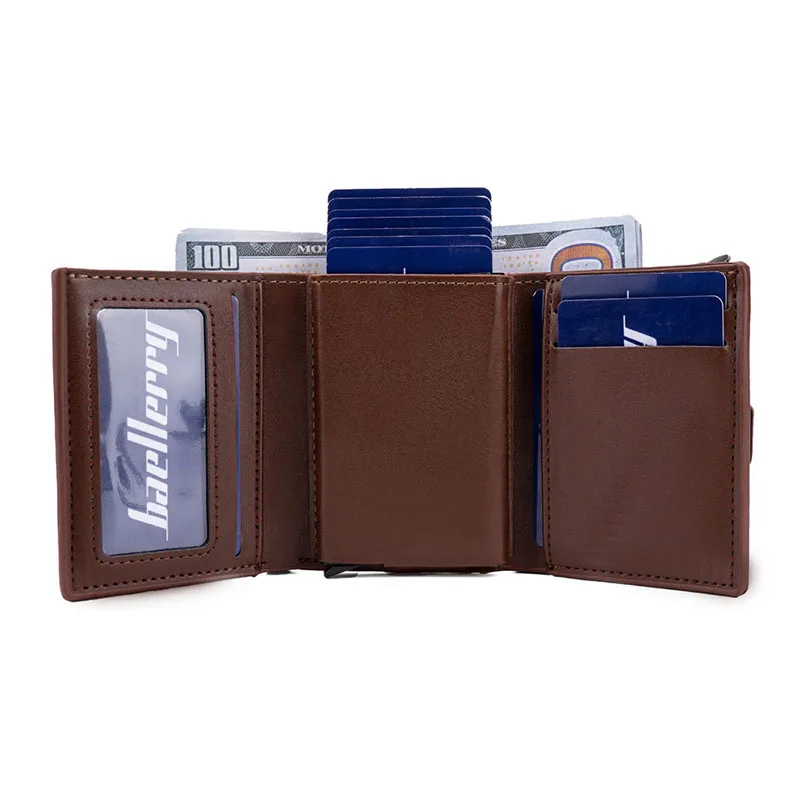 Anti Theft Purse Credit Card Holder High Quality Men PU Leather Wallet Bank Cardholder Case Rfid Minimalist Multi-slot ID Holder
Anti Theft Purse Credit Card Holder High Quality Men PU Leather Wallet Bank Cardholder Case Rfid Minimalist Multi-slot ID Holder