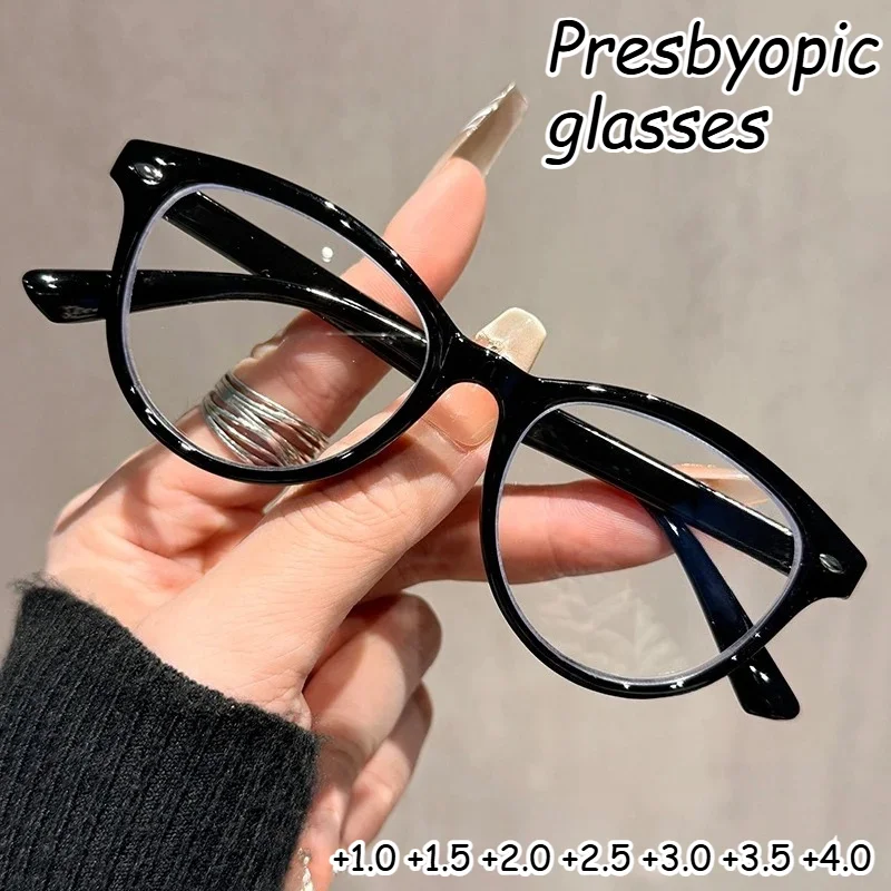 Retro Classic Cat Eye Presbyopic Glasses for Women Men Fashion Anti Blue Light Reading Eyeglasses Multiple Diopters +1.0 To +4.0
Retro Classic Cat Eye Presbyopic Glasses for Women Men Fashion Anti Blue Light Reading Eyeglasses Multiple Diopters +1.0 To +4.0