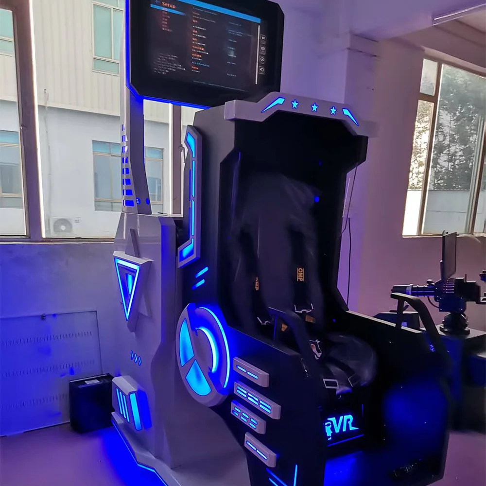 Factory Direct Sale 360 Degree Rotation VR Gaming Chair 360 VR Simulator with Interactive Games
Factory Direct Sale 360 Degree Rotation VR Gaming Chair 360 VR Simulator with Interactive Games