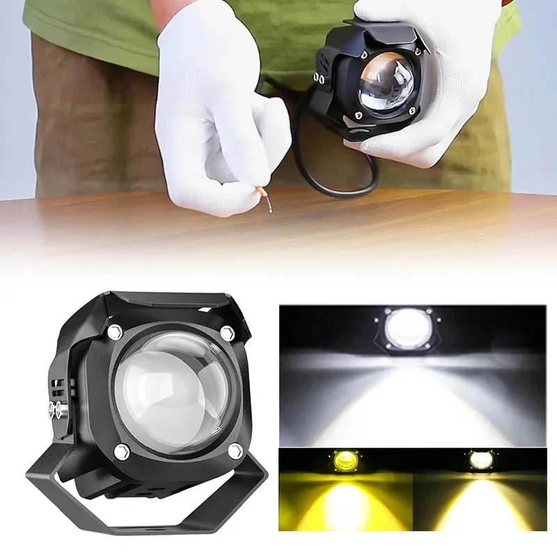 Universal Motorcycle LED Fog Light 15W 6000LM High/Low Beam Spotlight Headlight Auxiliary Lights Driving Lamp Moto HeadLamps
Universal Motorcycle LED Fog Light 15W 6000LM High/Low Beam Spotlight Headlight Auxiliary Lights Driving Lamp Moto HeadLamps