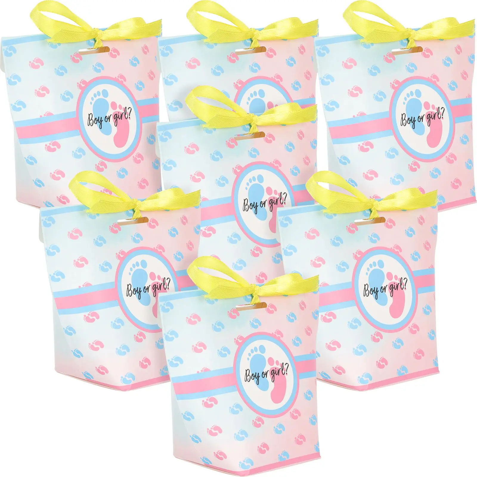 12 Pcs Gender Reveal Party Bags Baby Shower Treats Candy Supplies Neutral Favors Gift BagsReusable Premium Paper
12 Pcs Gender Reveal Party Bags Baby Shower Treats Candy Supplies Neutral Favors Gift BagsReusable Premium Paper