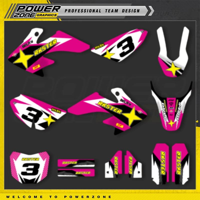 PowerZone Custom Team Graphics Backgrounds Decals For 3M Motocycle Stickers Kit For HONDA CRF50 2021-2000 50cc Number Costom 03
PowerZone Custom Team Graphics Backgrounds Decals For 3M Motocycle Stickers Kit For HONDA CRF50 2021-2000 50cc Number Costom 03