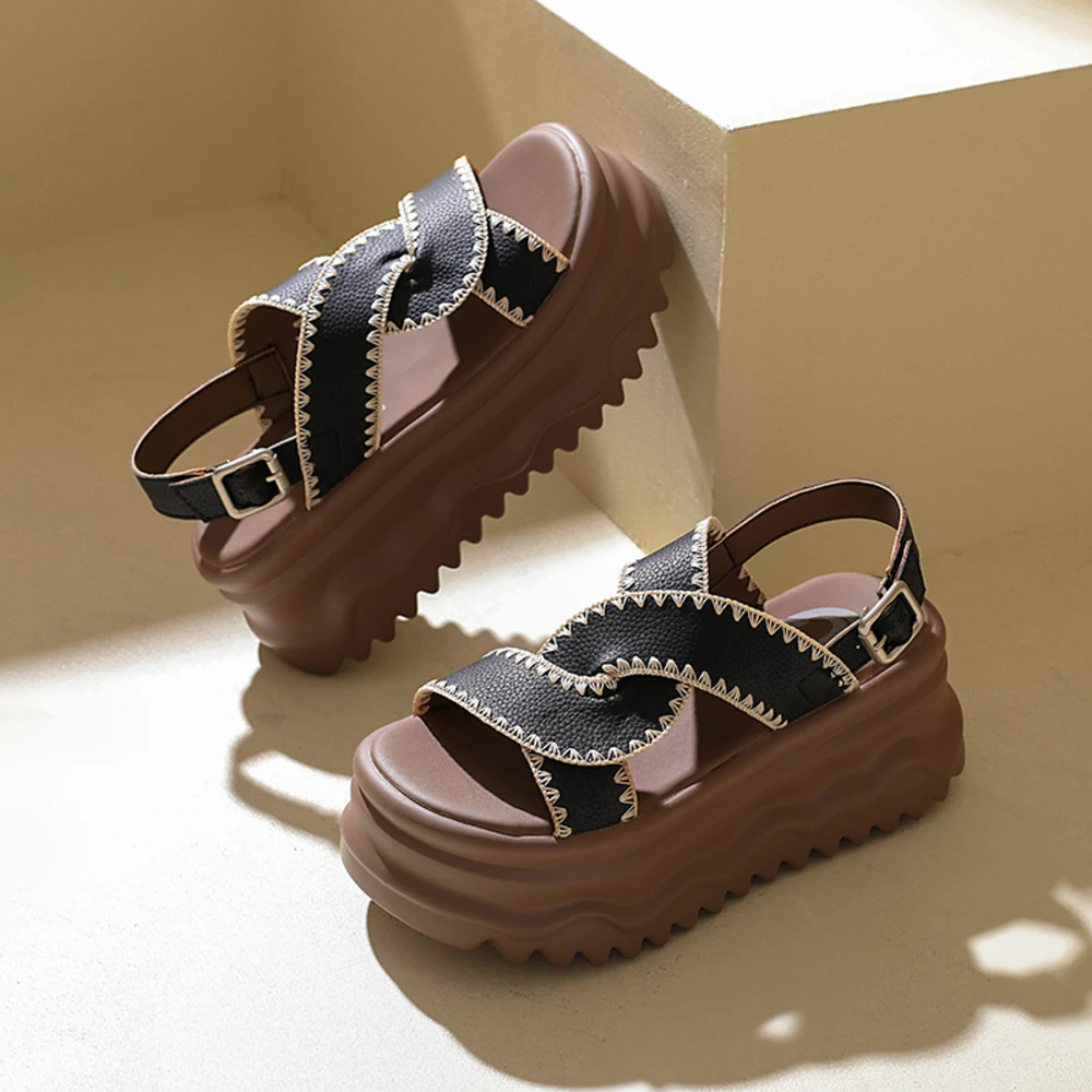 Women High Heeled Sandals Summer Punk Height Increasing Sandal Motorcycle Gothic Woman Shoes Khaki Platform Sandals
Women High Heeled Sandals Summer Punk Height Increasing Sandal Motorcycle Gothic Woman Shoes Khaki Platform Sandals