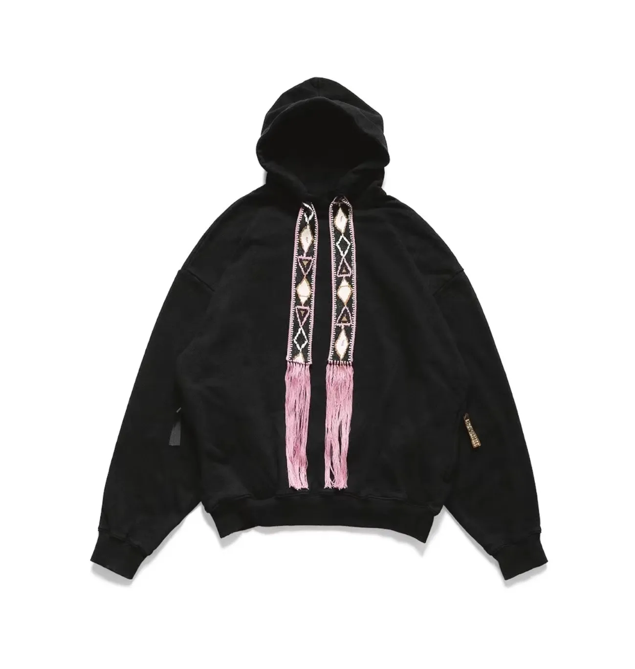2023 KAPITAL Dual Color Geometric Tassel Ethnic Style Embroidery Ribbon Loose Hoodie WY767
2023 KAPITAL Dual Color Geometric Tassel Ethnic Style Embroidery Ribbon Loose Hoodie WY767