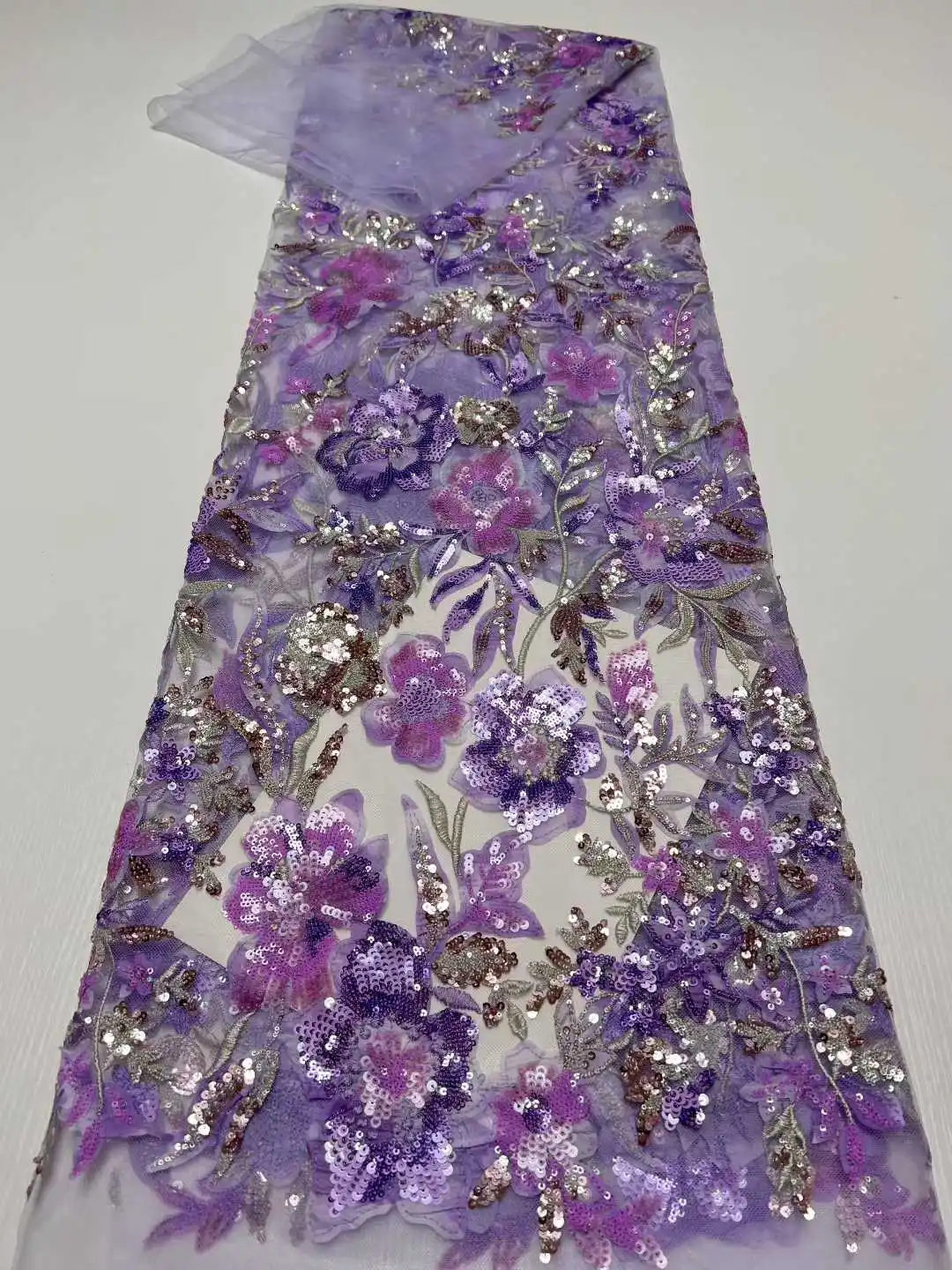 Hot Sale Nigerian Luxury Sequins Net Lace Latest Popular African French Beads Tulle Lace Fabric For Wedding Party Dress Sewing
Hot Sale Nigerian Luxury Sequins Net Lace Latest Popular African French Beads Tulle Lace Fabric For Wedding Party Dress Sewing