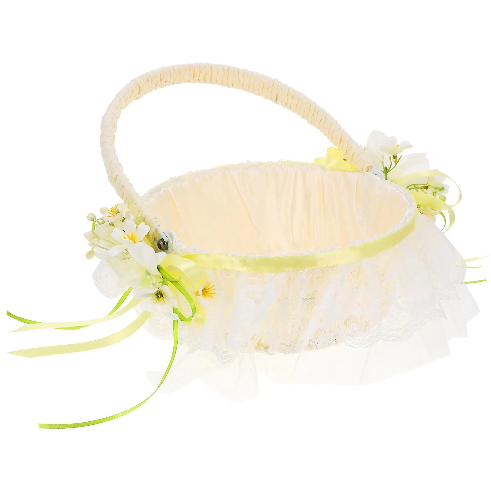 Flower H held Flower Basket Wedding Cloth H Portable Wedding Basket held H le Portable Storage Container Home
Flower H held Flower Basket Wedding Cloth H Portable Wedding Basket held H le Portable Storage Container Home