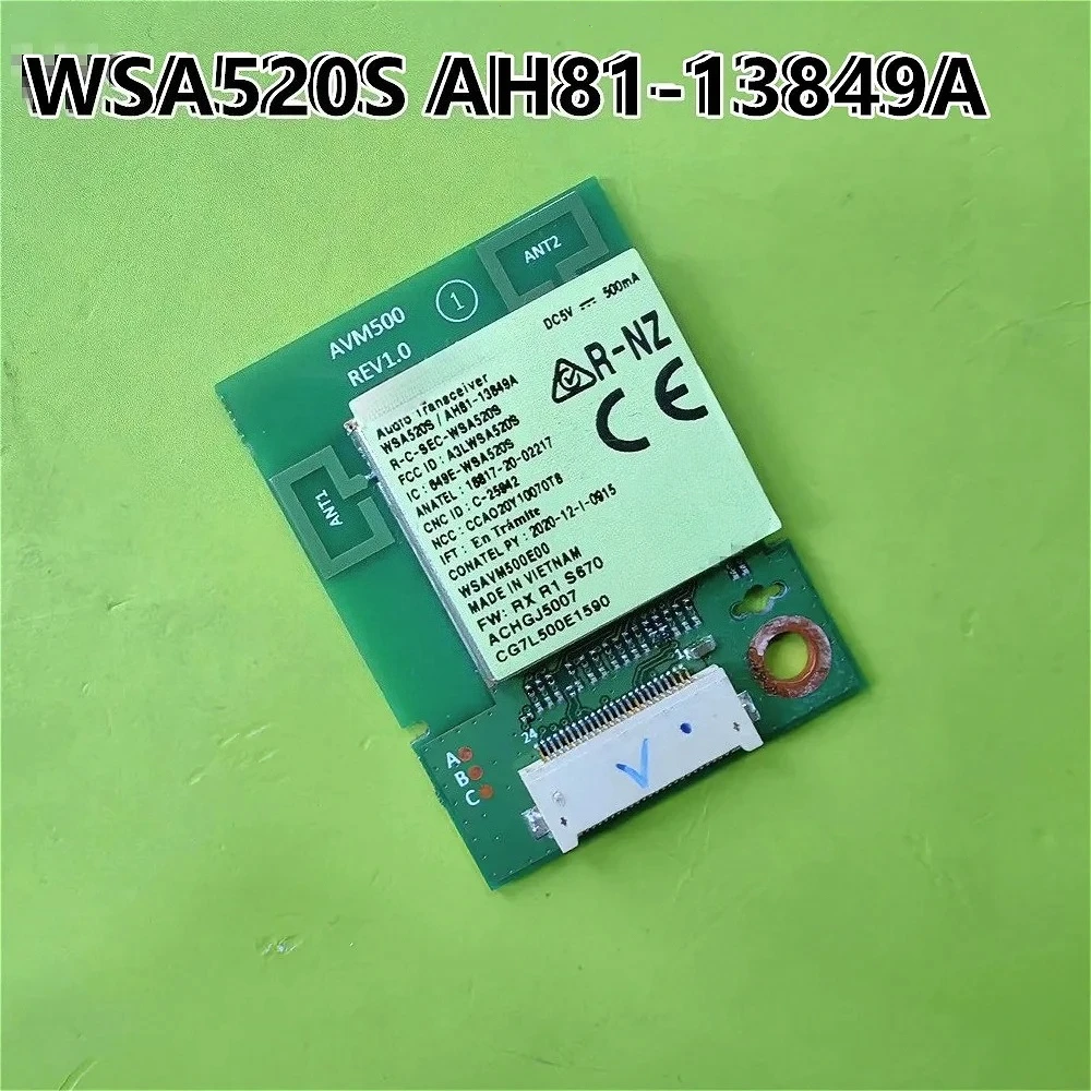 WSA520S AH81-13849A AVM500 REV1.0 Suitable For Audio Transceiver 649E-WSA520S HW-Q700A HW-Q800A PS-WA75B AVM510
WSA520S AH81-13849A AVM500 REV1.0 Suitable For Audio Transceiver 649E-WSA520S HW-Q700A HW-Q800A PS-WA75B AVM510