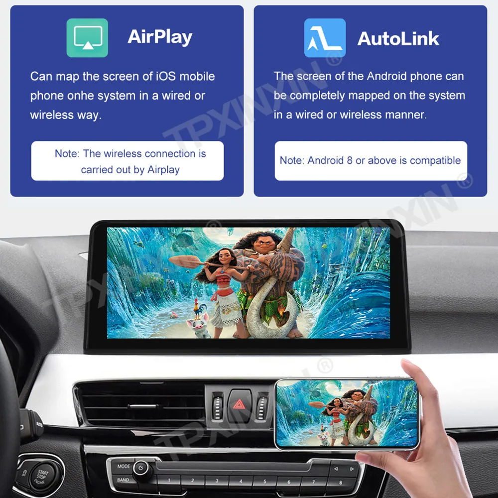 Система Linux для BMW X1 F48 2015-2018 Беспроводная камера Carplay Android Auto FM DSP DAB WIFi GPS RDS Передняя и задняя камера
Система Linux для BMW X1 F48 2015-2018 Беспроводная камера Carplay Android Auto FM DSP DAB WIFi GPS RDS Передняя и задняя камера